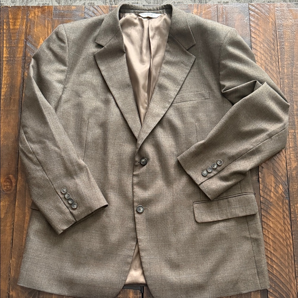 Versini Brown Blazer 44R